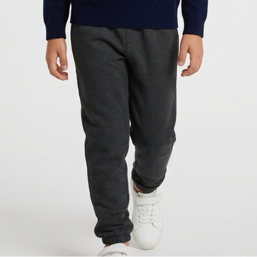 NWOT Unisex Child Kids Black Joggers Sweatpants - Size Medium - Picture 1 of 6